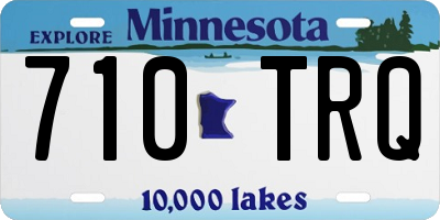 MN license plate 710TRQ