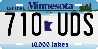 MN license plate 710UDS