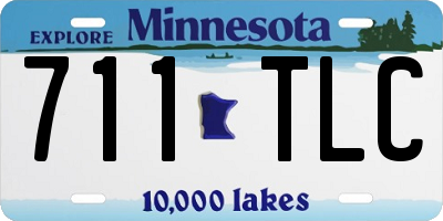 MN license plate 711TLC
