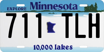 MN license plate 711TLH