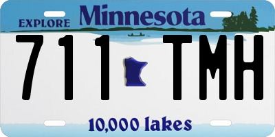 MN license plate 711TMH
