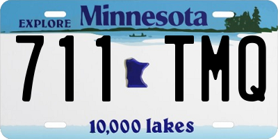 MN license plate 711TMQ
