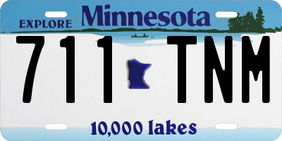 MN license plate 711TNM