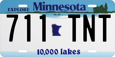 MN license plate 711TNT
