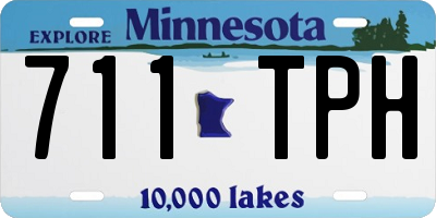 MN license plate 711TPH