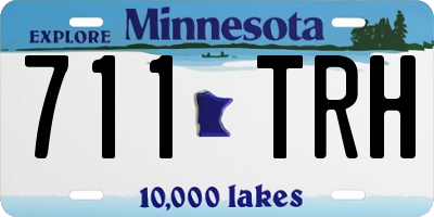 MN license plate 711TRH