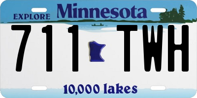 MN license plate 711TWH