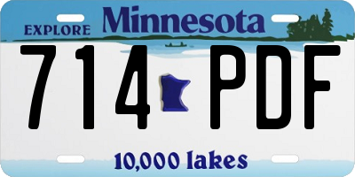 MN license plate 714PDF
