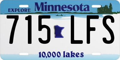 MN license plate 715LFS