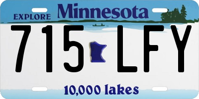 MN license plate 715LFY