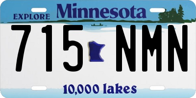 MN license plate 715NMN