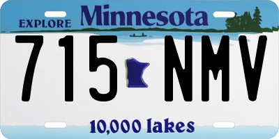 MN license plate 715NMV