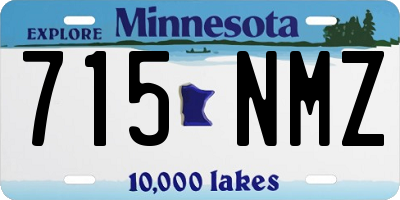 MN license plate 715NMZ
