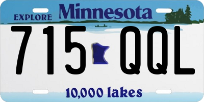MN license plate 715QQL