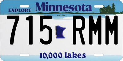 MN license plate 715RMM