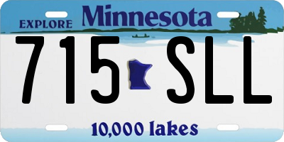 MN license plate 715SLL