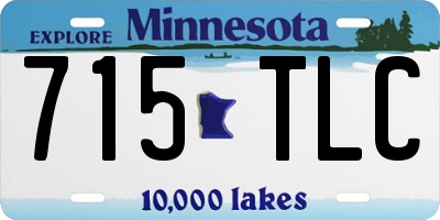 MN license plate 715TLC