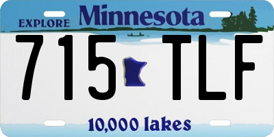 MN license plate 715TLF