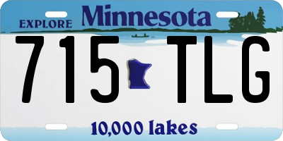 MN license plate 715TLG