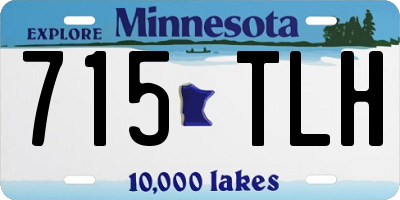 MN license plate 715TLH