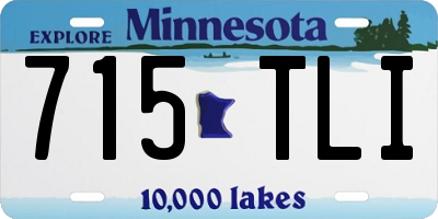 MN license plate 715TLI