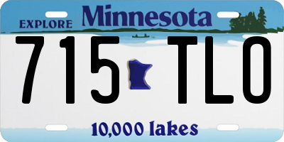 MN license plate 715TLO