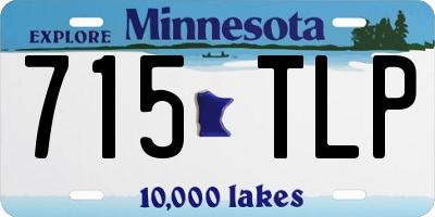 MN license plate 715TLP