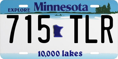 MN license plate 715TLR