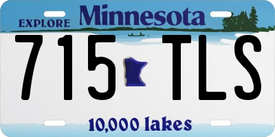 MN license plate 715TLS