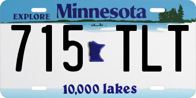 MN license plate 715TLT