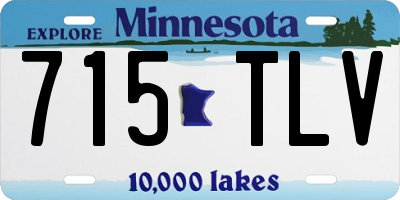 MN license plate 715TLV