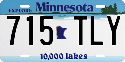 MN license plate 715TLY