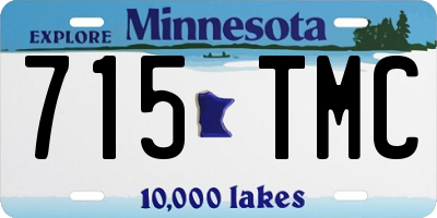 MN license plate 715TMC