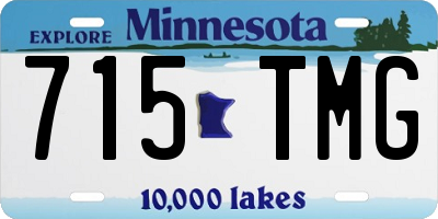 MN license plate 715TMG