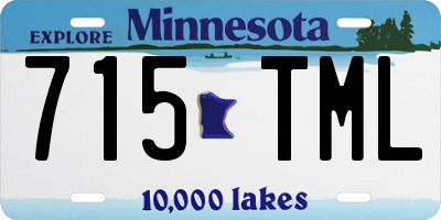 MN license plate 715TML