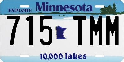 MN license plate 715TMM