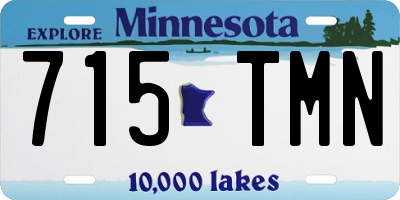 MN license plate 715TMN