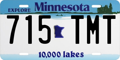 MN license plate 715TMT