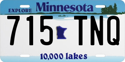 MN license plate 715TNQ
