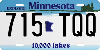 MN license plate 715TQQ