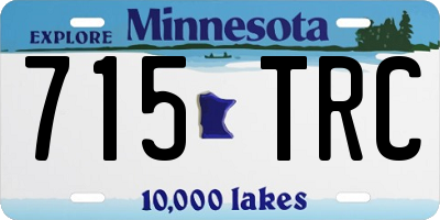MN license plate 715TRC