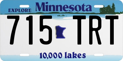 MN license plate 715TRT
