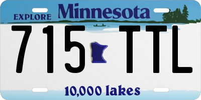 MN license plate 715TTL