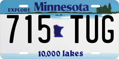 MN license plate 715TUG