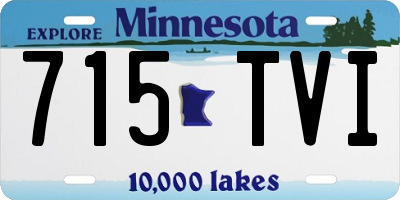 MN license plate 715TVI