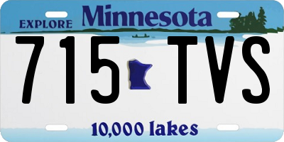 MN license plate 715TVS