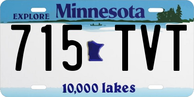 MN license plate 715TVT