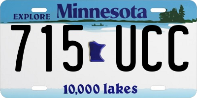 MN license plate 715UCC