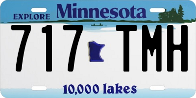 MN license plate 717TMH