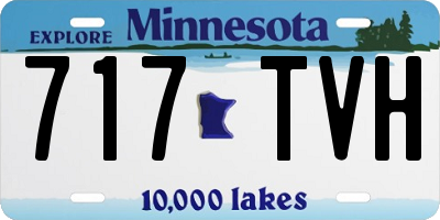 MN license plate 717TVH